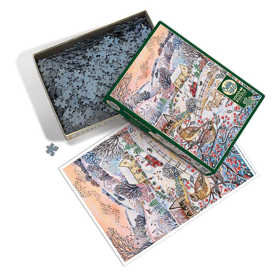 cobble-hill-hilltop-farm-puzzle-1000-teile-winter image 3