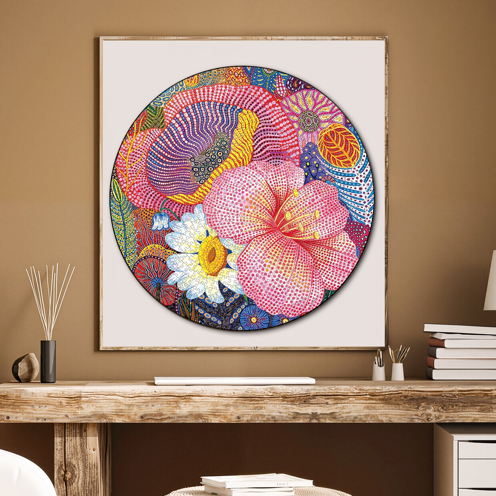 kaayee-cardboard-puzzle-dreamy-wildflowers-1000-teile-eco-white-board image 8