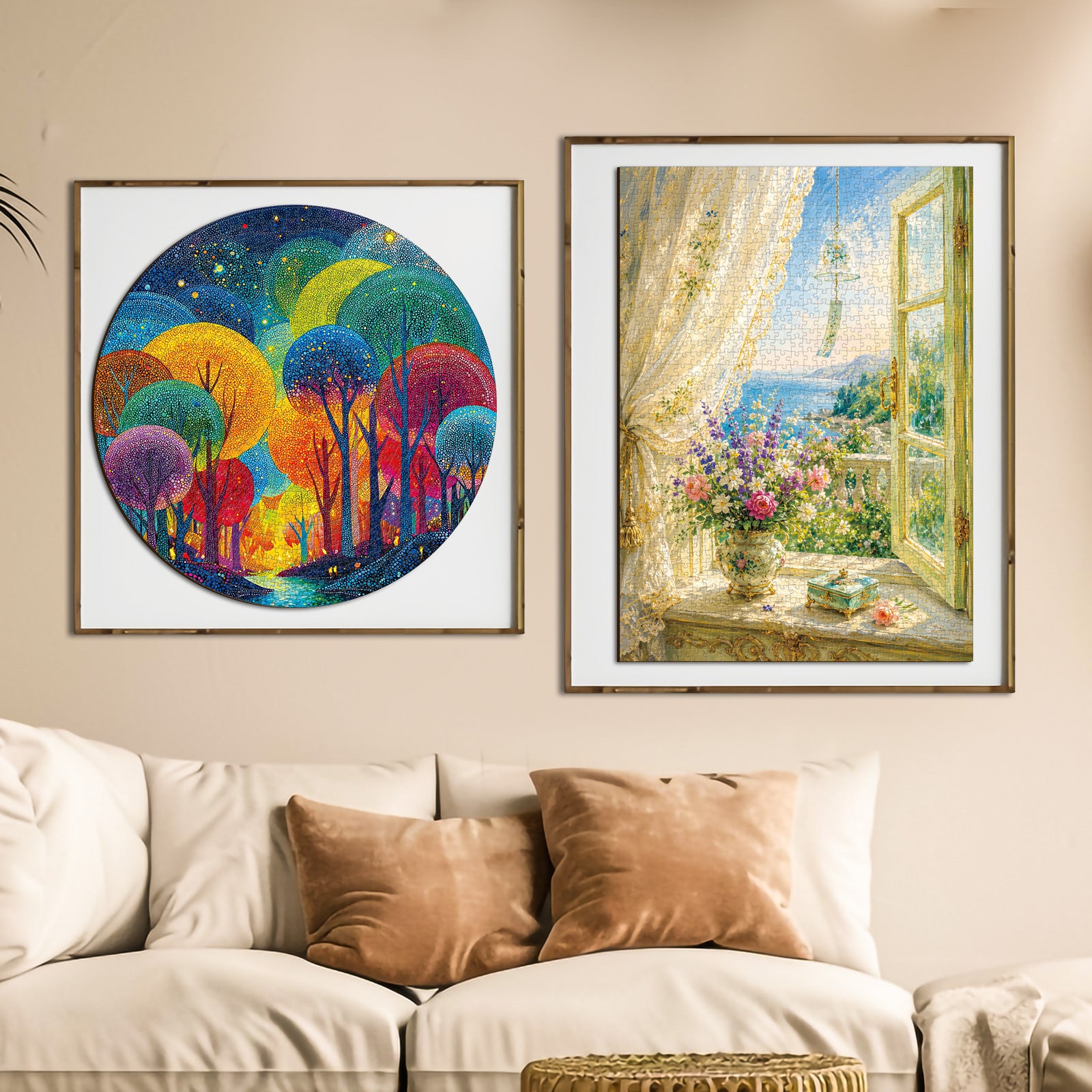 kaayee-garden-morning-light-puzzle-1000-teile-eco-white-board image 6
