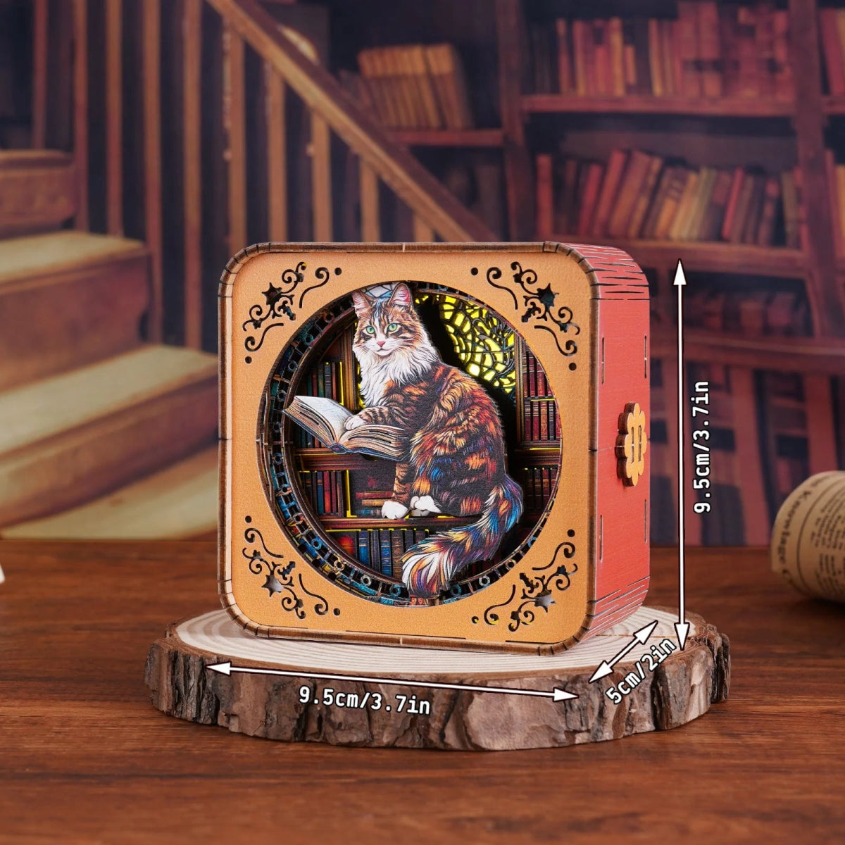 kaayee-maine-coon-nachtlicht-3d-holz-puzzle-nur-licht image 3