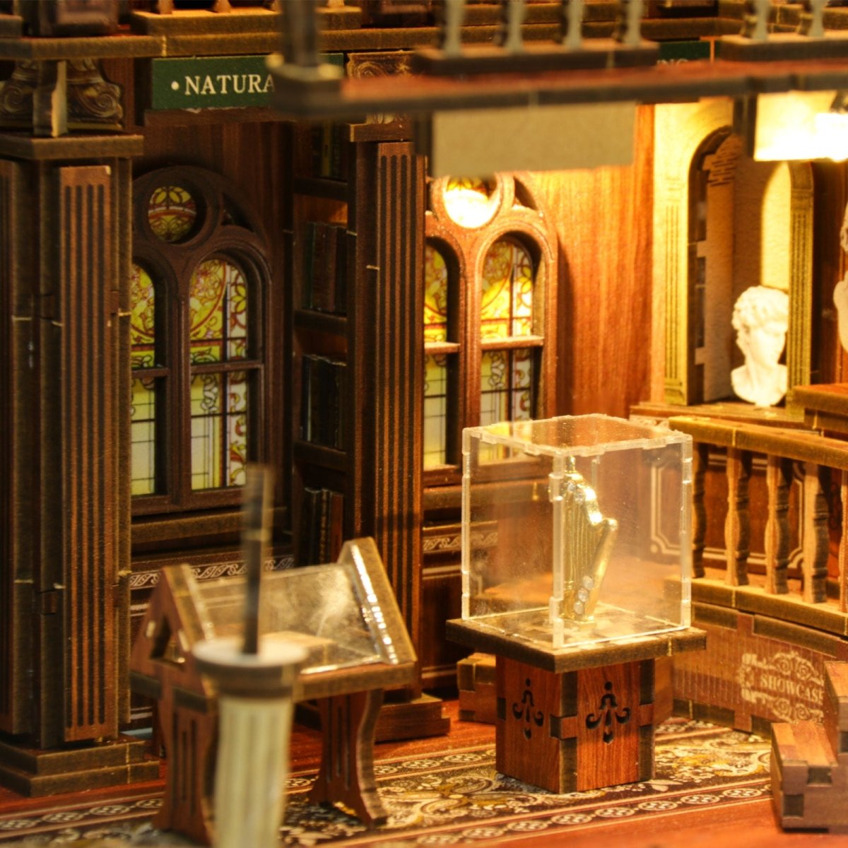 kaayee-philosophical-library-book-nook-bausatz-bibliothek image 8
