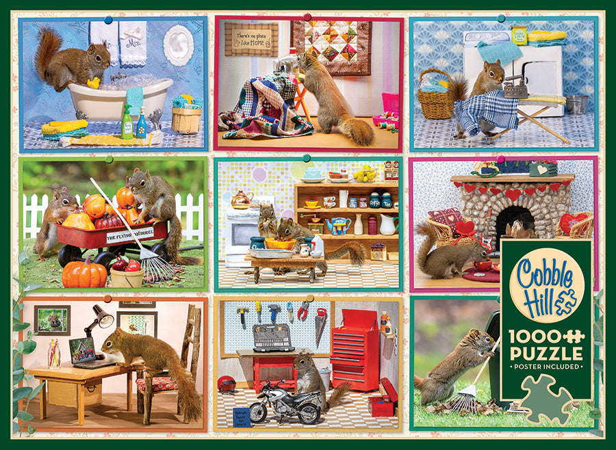 cobble-hill-1000-piece-squirrels-at-home-puzzle-eichh-rnchen image 3