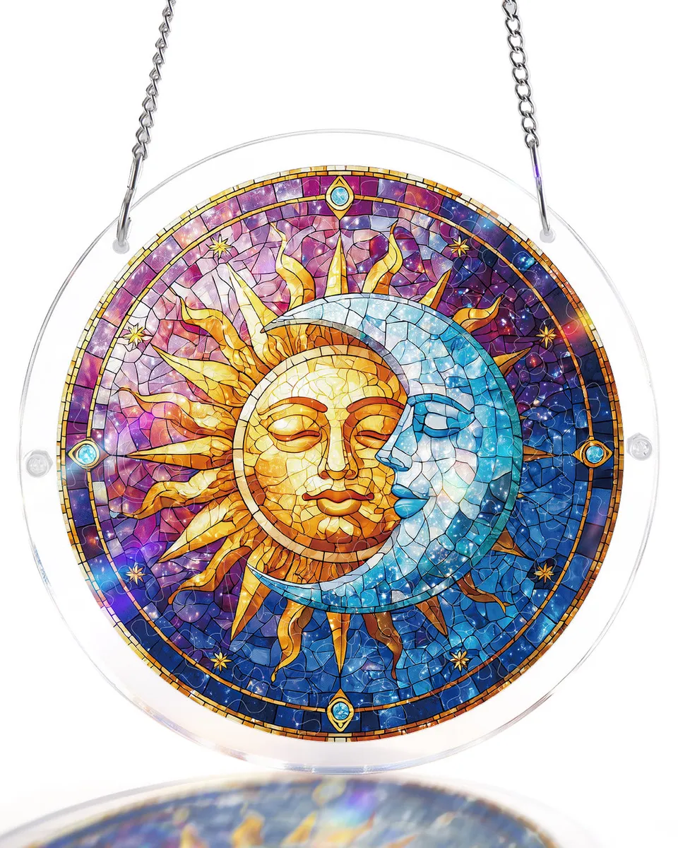kaayee-suncatcher-puzzle-sun-and-moon-acryl-fensterbild image 1