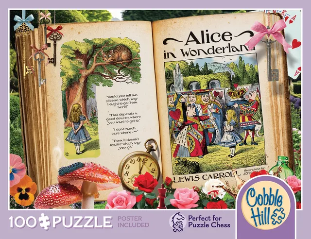 cobble-hill-alice-in-wonderland-100-teile-puzzle-m-rchen image 1