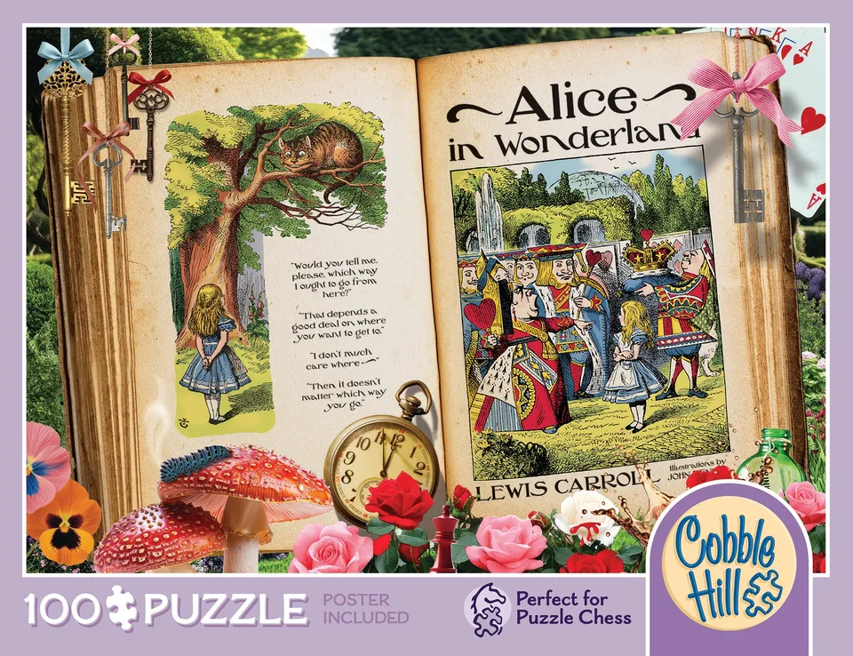 cobble-hill-alice-in-wonderland-100-teile-puzzle-m-rchen image 1