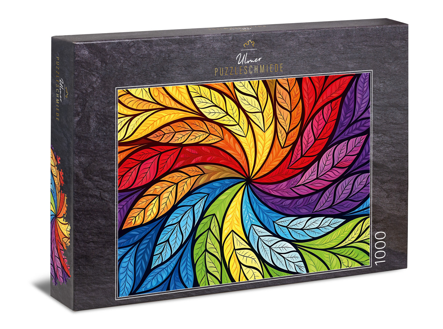 ulmer-puzzleschmiede-herbst-mandala-1000-teile-puzzle-herbstbl-tter image 1