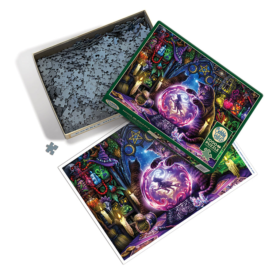 cobble-hill-time-to-feed-the-cats-puzzle-1000-teile-katzen image 3