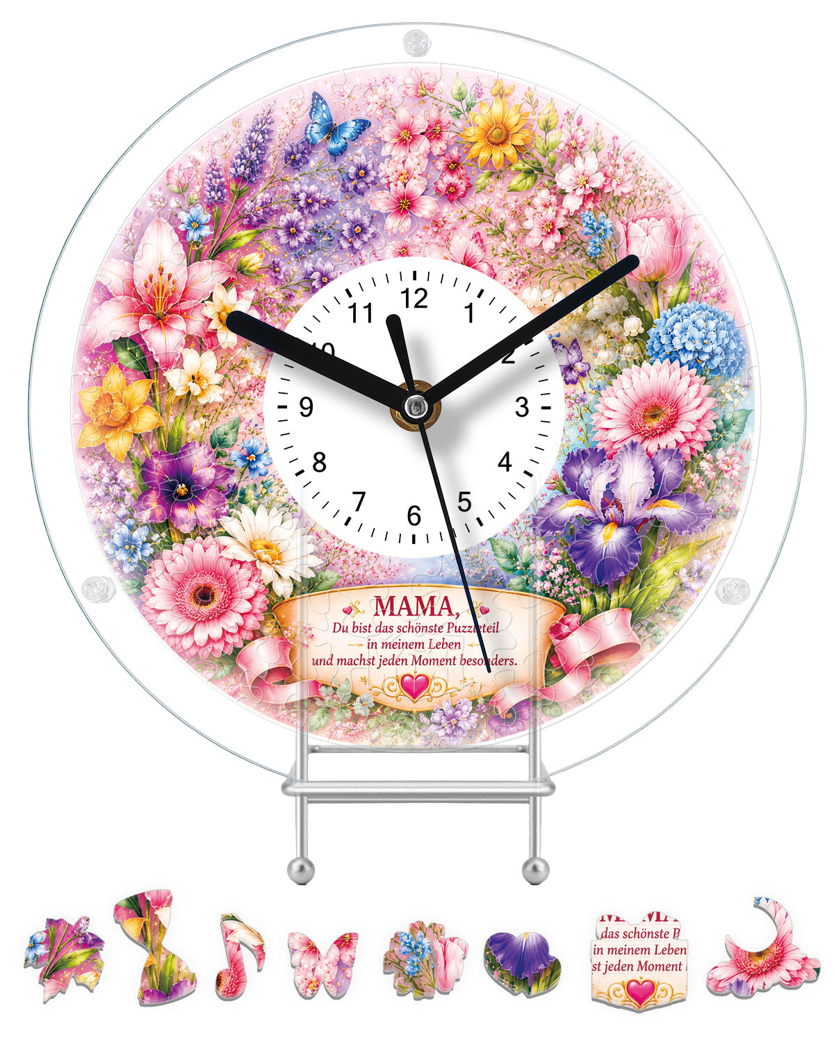 kaayee-clock-kit-diy-acryl-puzzle-uhr-f-r-mama-regular-size image 1