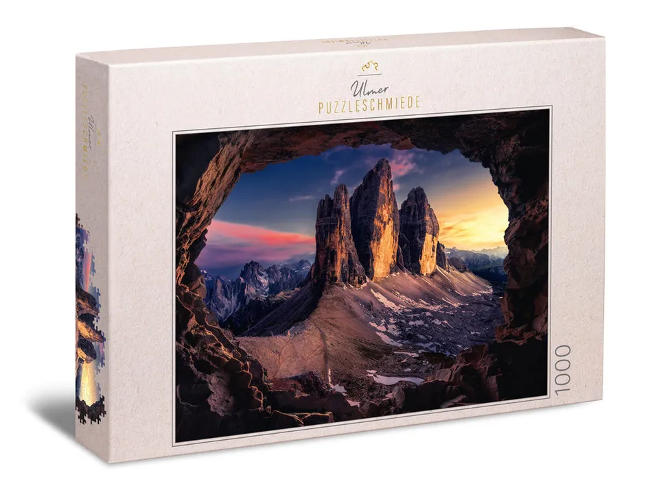 ulmer-puzzleschmiede-three-peaks-puzzle-1000-teile-drei-zinnen image 1