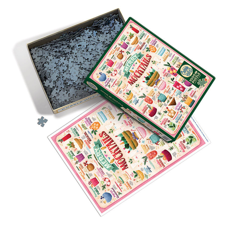cobble-hill-merry-mocktails-1000-teile-puzzle-collage image 3