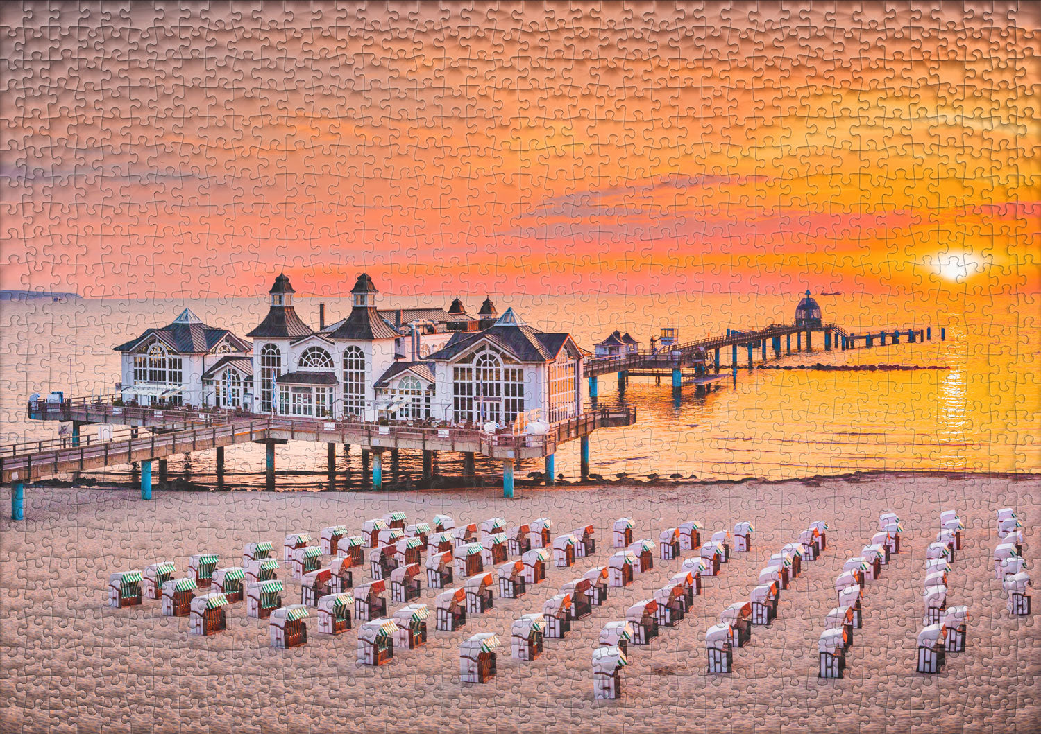 ulmer-puzzleschmiede-abendsonne-auf-r-gen-puzzle-1000-teile-meer image 2