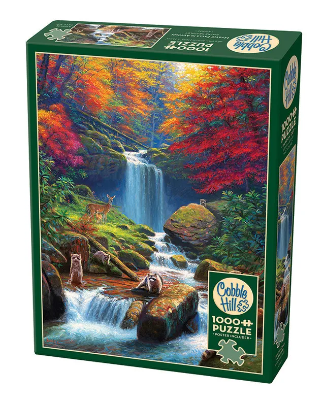 cobble-hill-1000-mystic-falls-in-autumn-puzzle-1000-teile-herbst image 1