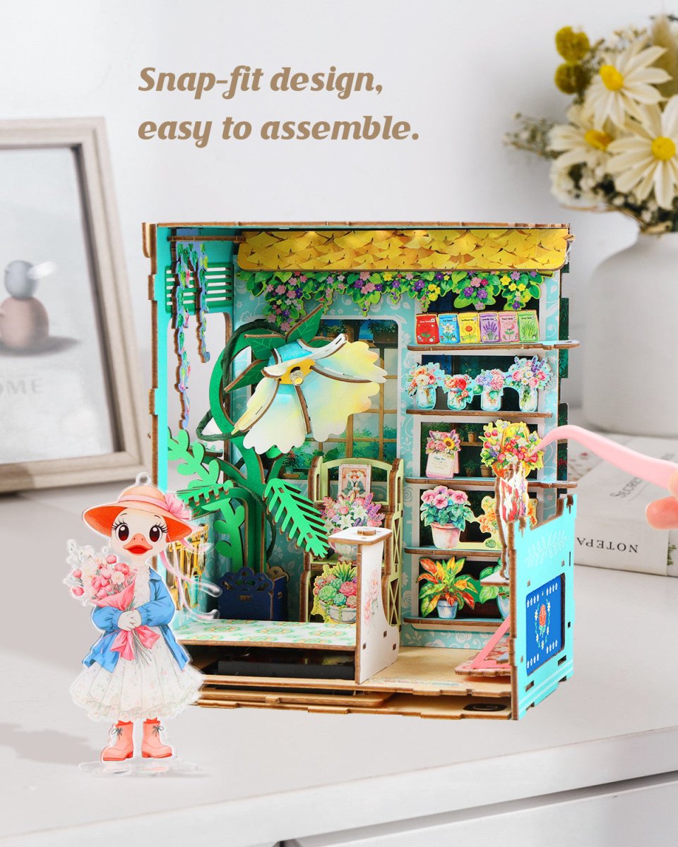 kaayee-ducky-s-flower-shop-book-nook-blumenladen-3d-bausatz image 3