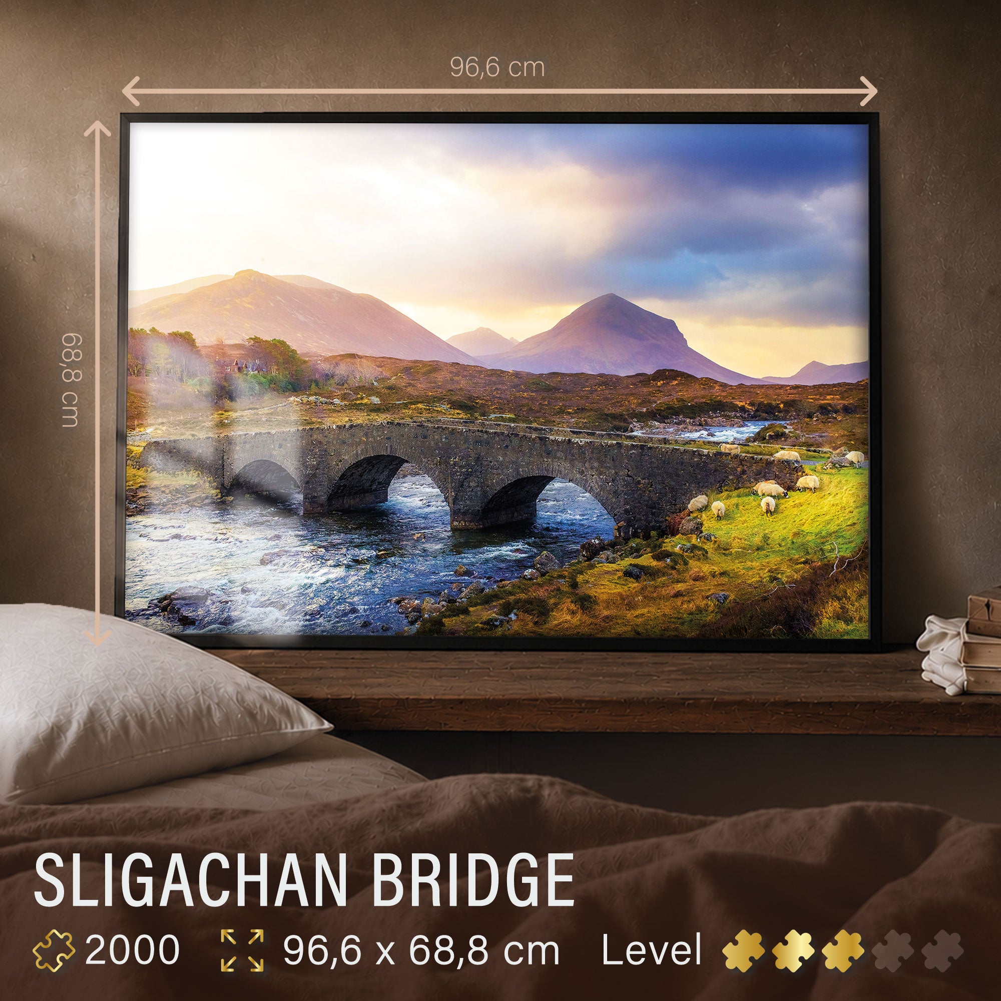 ulmer-puzzleschmiede-sligachan-bridge-puzzle-2000-teile-skye image 3