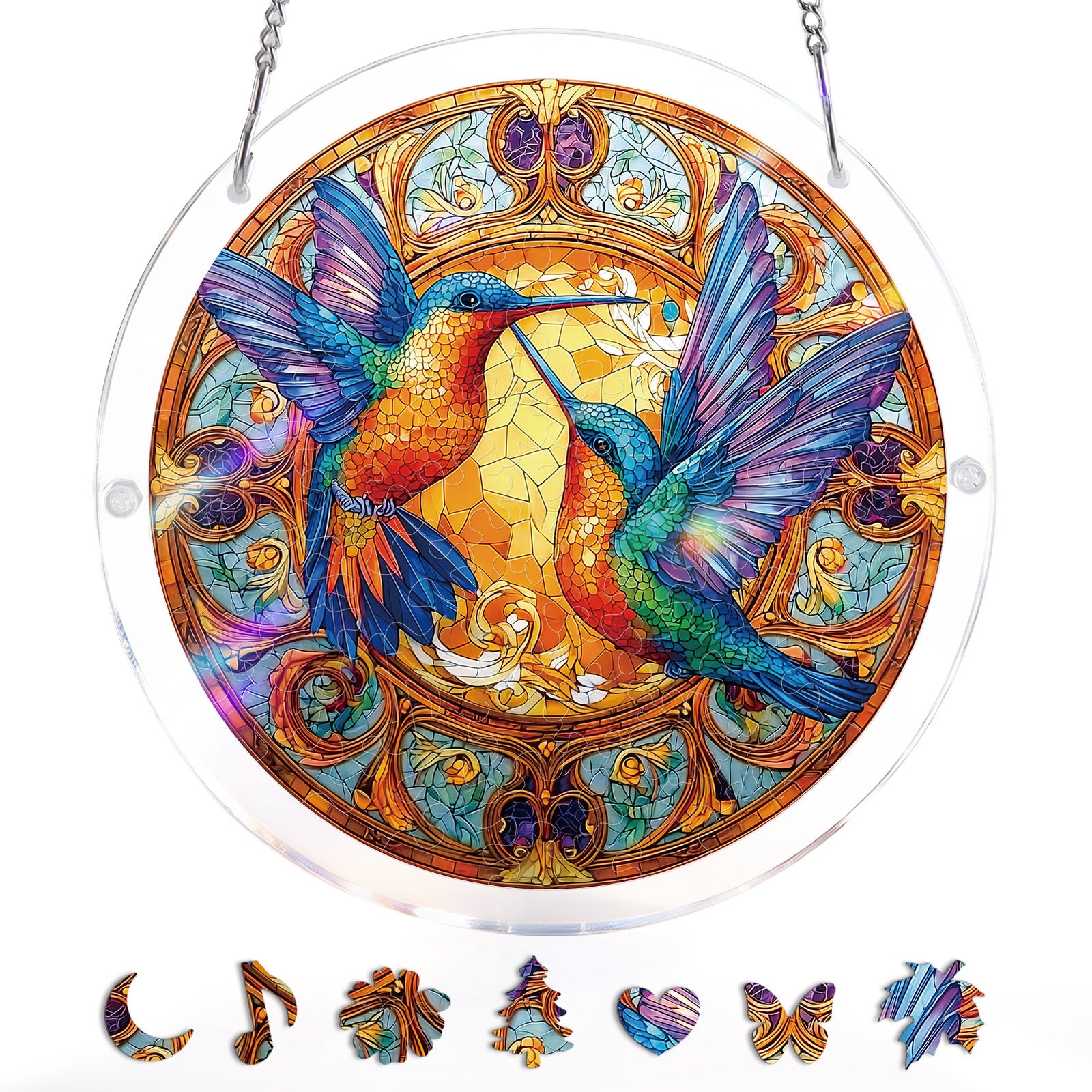 kaayee-suncatcher-puzzle-twin-wings-acryl-fensterbild image 4