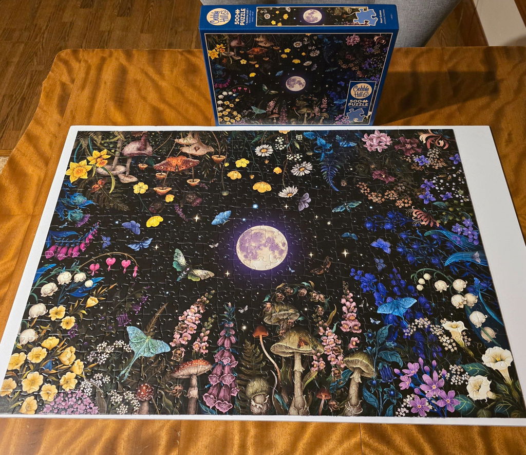 Mond war schnell da