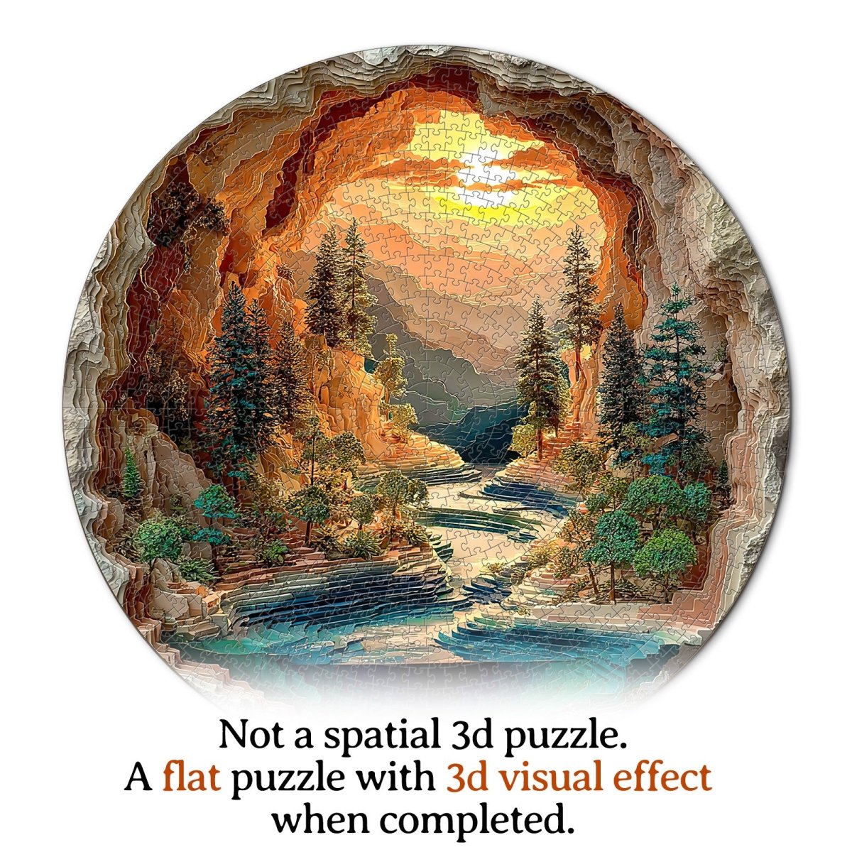 kaayee-sunlit-hidden-valley-puzzle-1000-teile-eco image 7