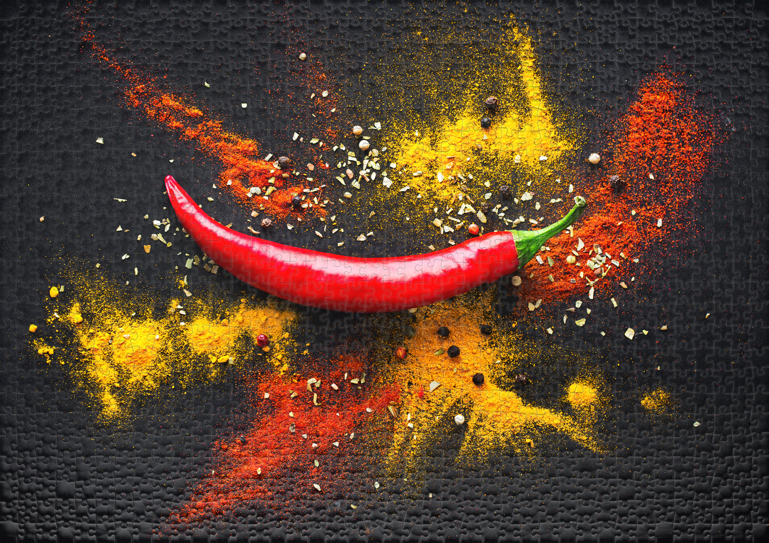 ulmer-puzzleschmiede-puzzle-1000-teile-spiel-mit-dem-feuer-chili image 2