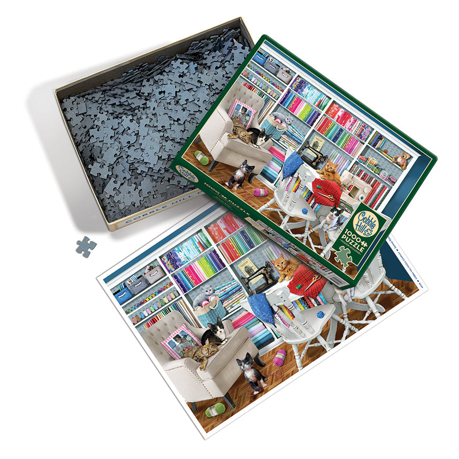 cobble-hill-1000-sewing-room-puzzle-1000-teile-n-hzimmer image 3