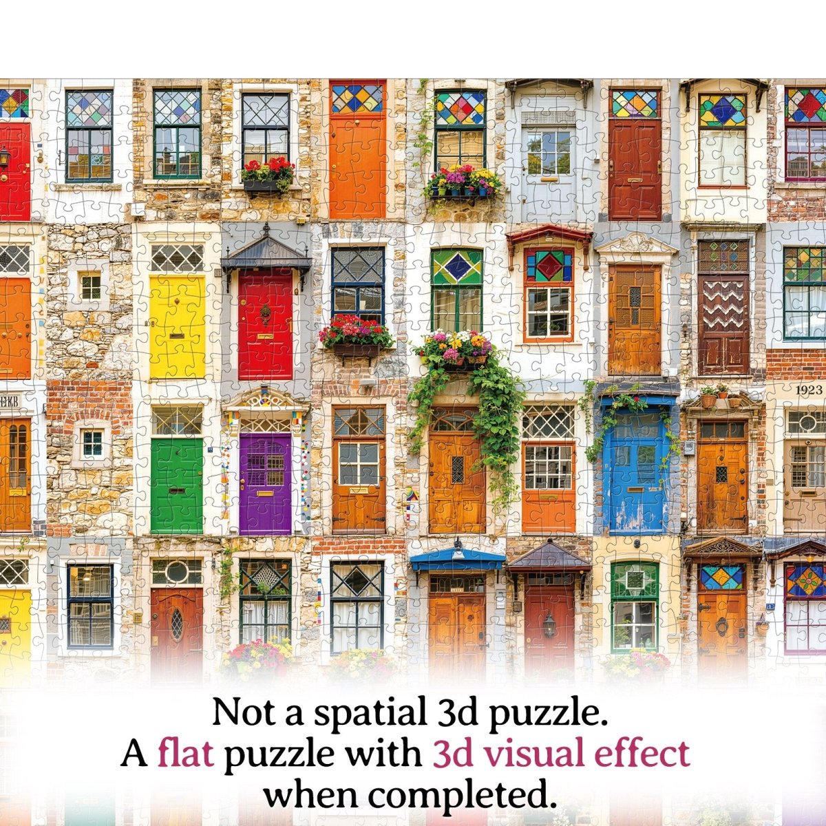 kaayee-symphony-of-doors-puzzle-1000-teile-eco-white-board image 5