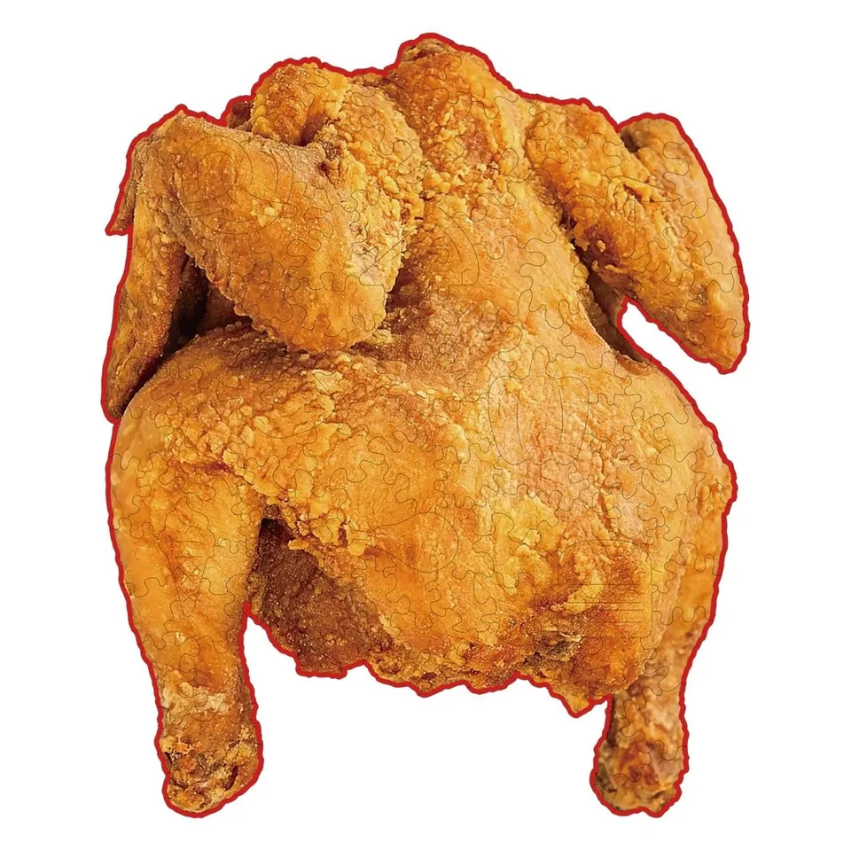 kaayee-fried-chicken-wooden-puzzle-holzpuzzle-small-essen image 1
