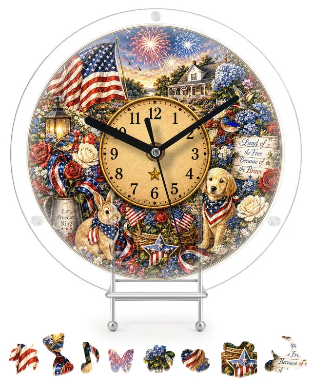 kaayee-pet-house-puzzle-uhr-bastelset-acryl-regular image 1