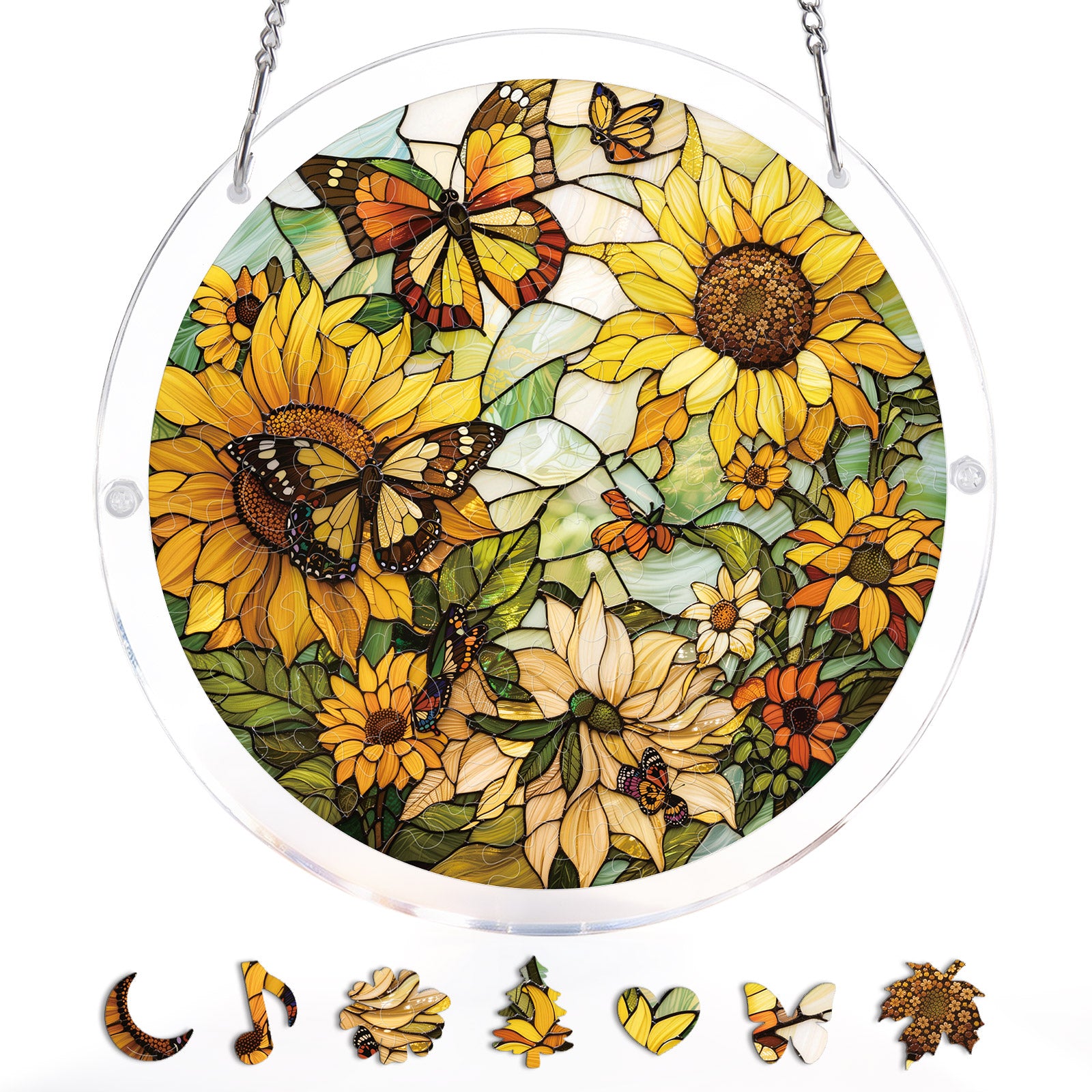 kaayee-sunflower-whispers-suncatcher-puzzle-small-acryl image 3