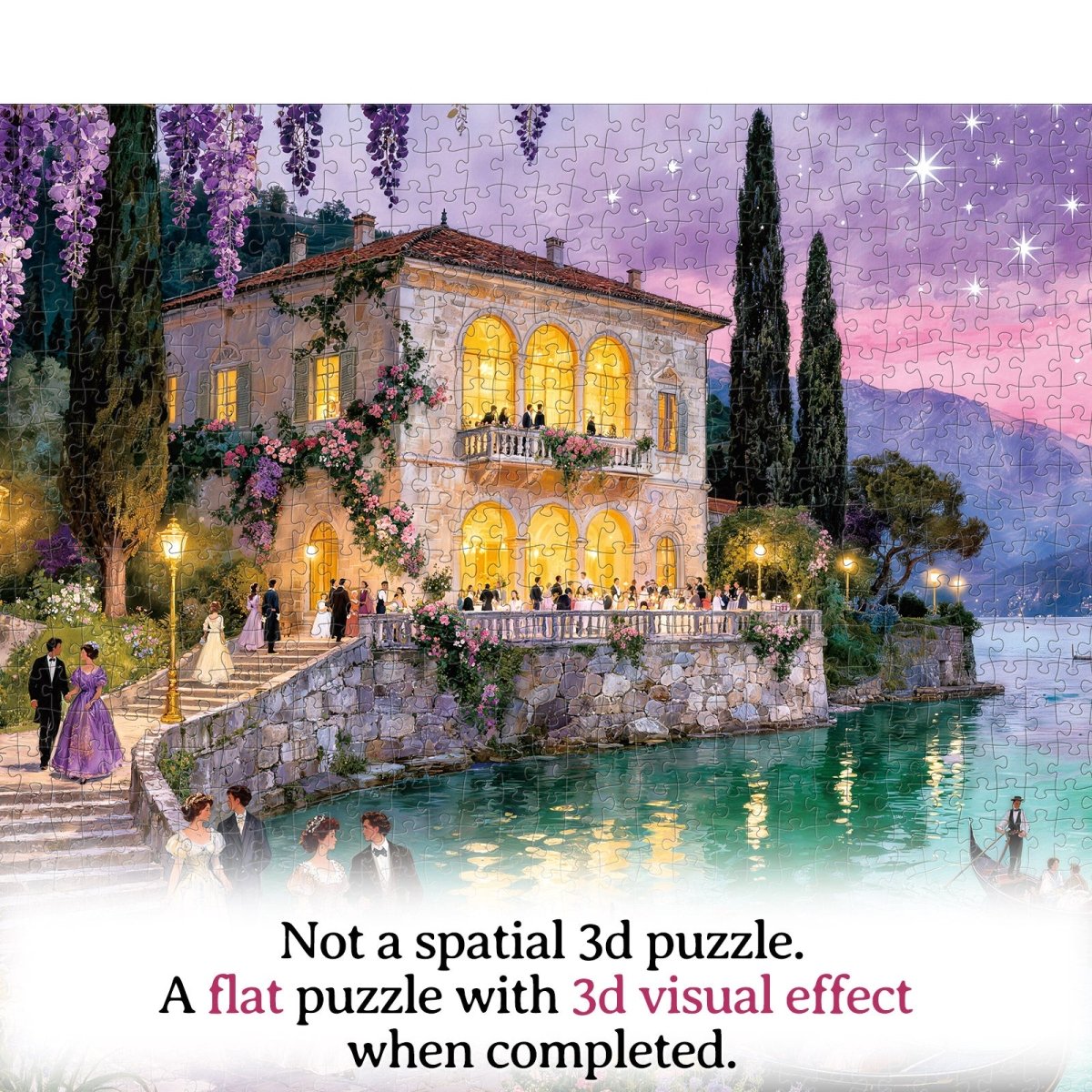 kaayee-starlit-lakeside-ball-puzzle-1000-teile-eco-white-board image 5