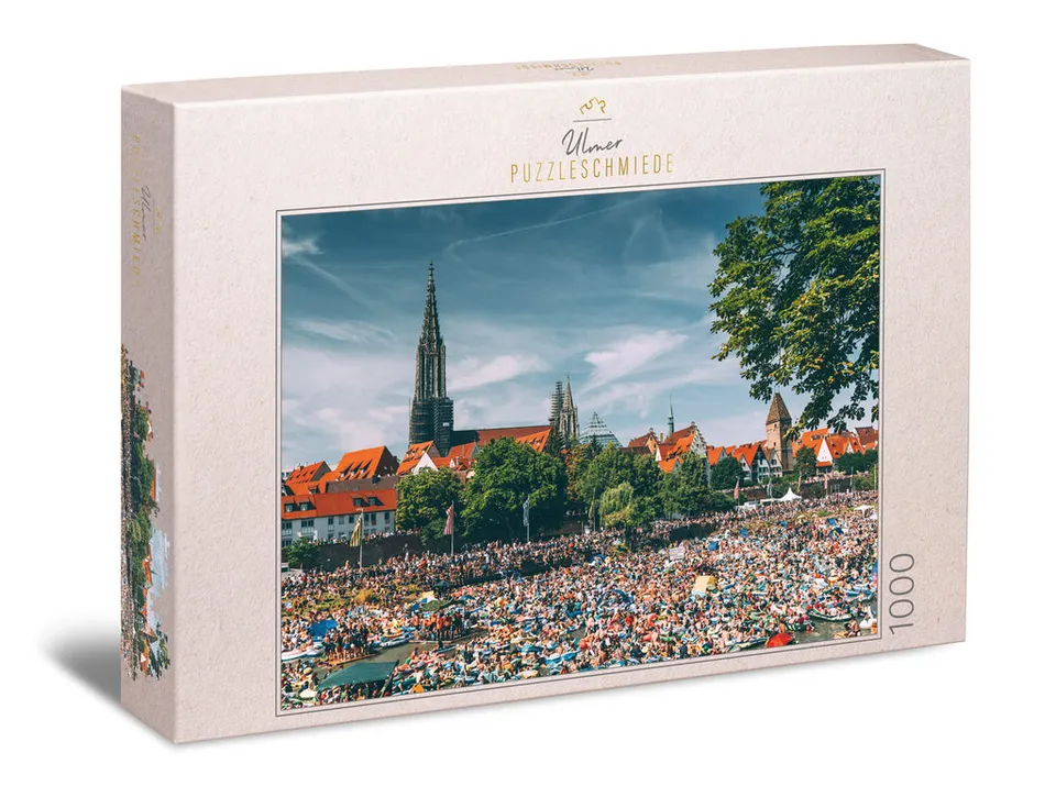 ulmer-puzzleschmiede-puzzle-1000-teile-nabada-ulm-donau-puzzle image 1