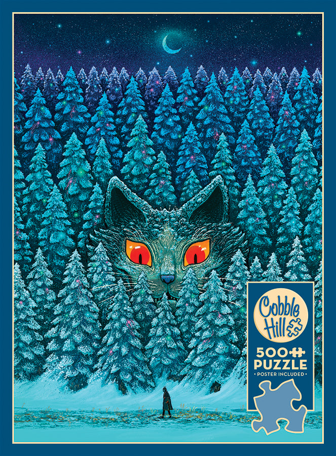 cobble-hill-500-piece-be-wary-silent-night-puzzle-fantasy image 4