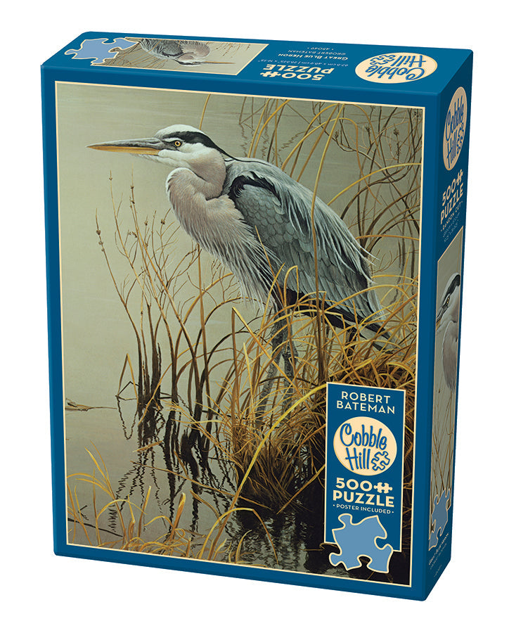 cobble-hill-great-blue-heron-500-teile-puzzle-reiher image 1