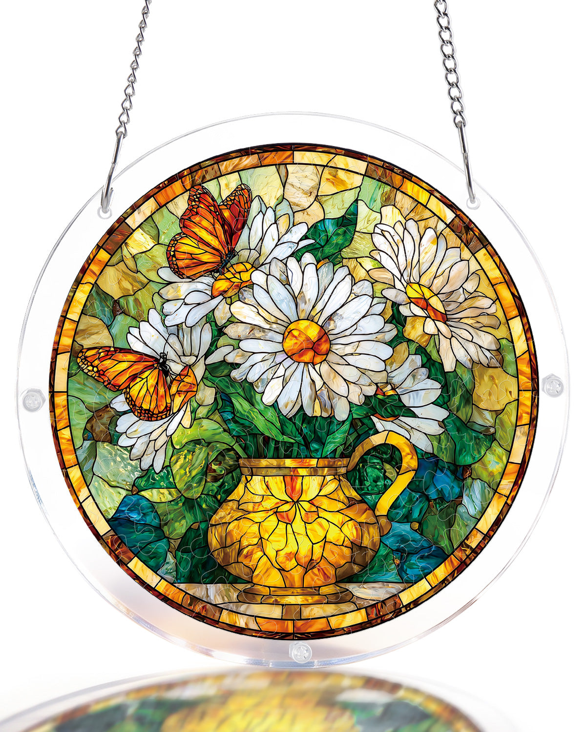 kaayee-suncatcher-puzzle-daisy-butterfly-garden-light-fensterbild-medium image 1