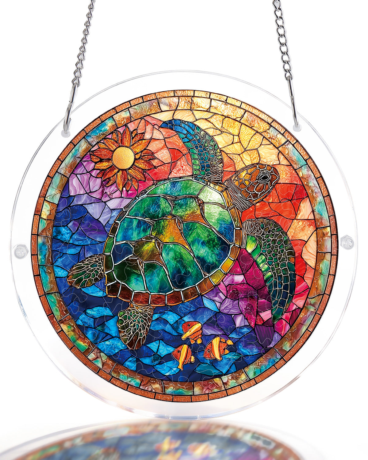 kaayee-suncatcher-puzzle-sea-turtle-fensterbild-m image 1