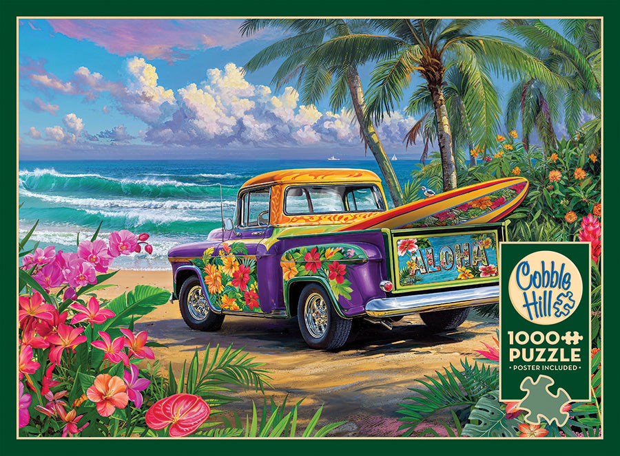 cobble-hill-aloha-1000-teile-puzzle-hawaii-strand image 3