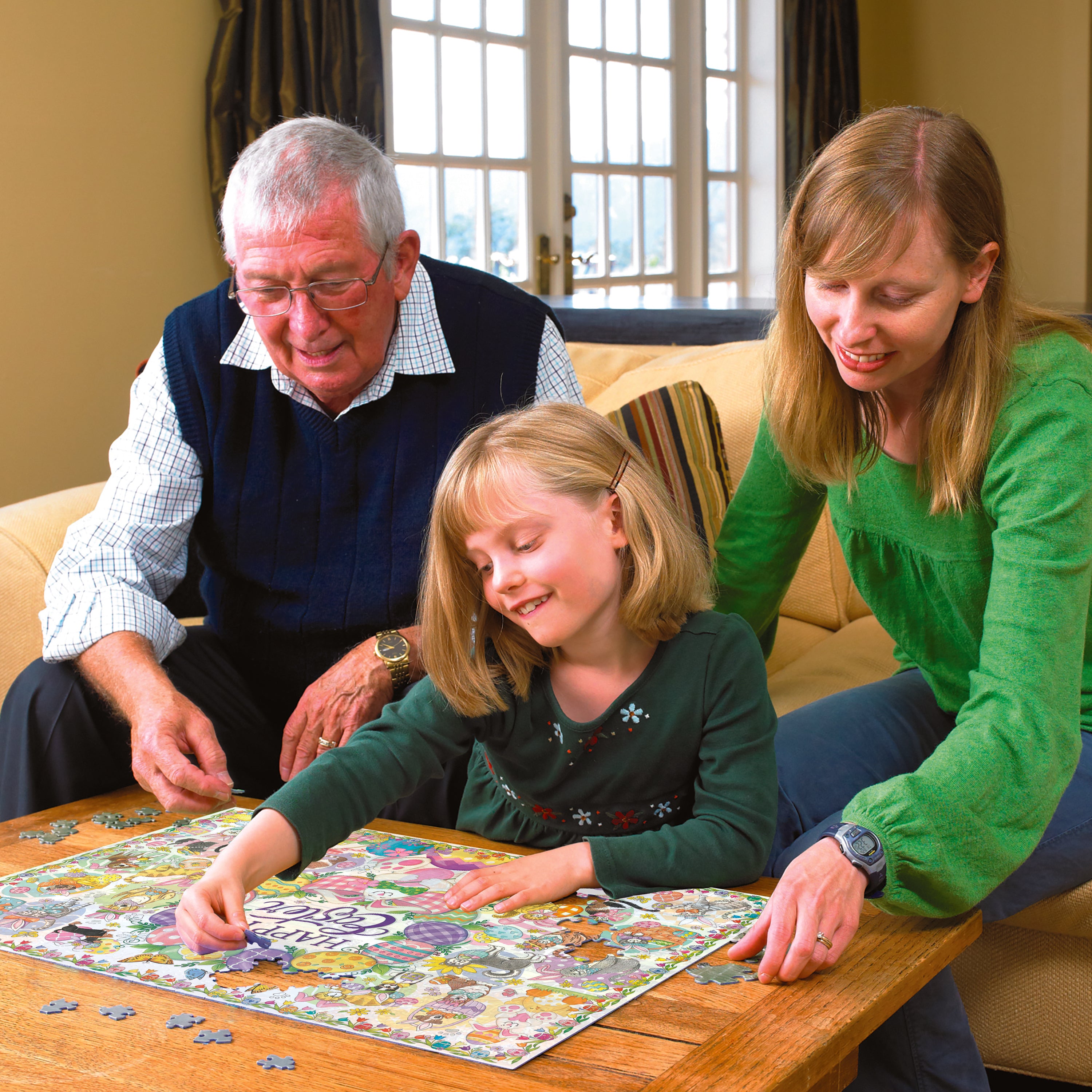 cobble-hill-family-pieces-350-happy-easter-puzzle-ostern-350-teile image 4