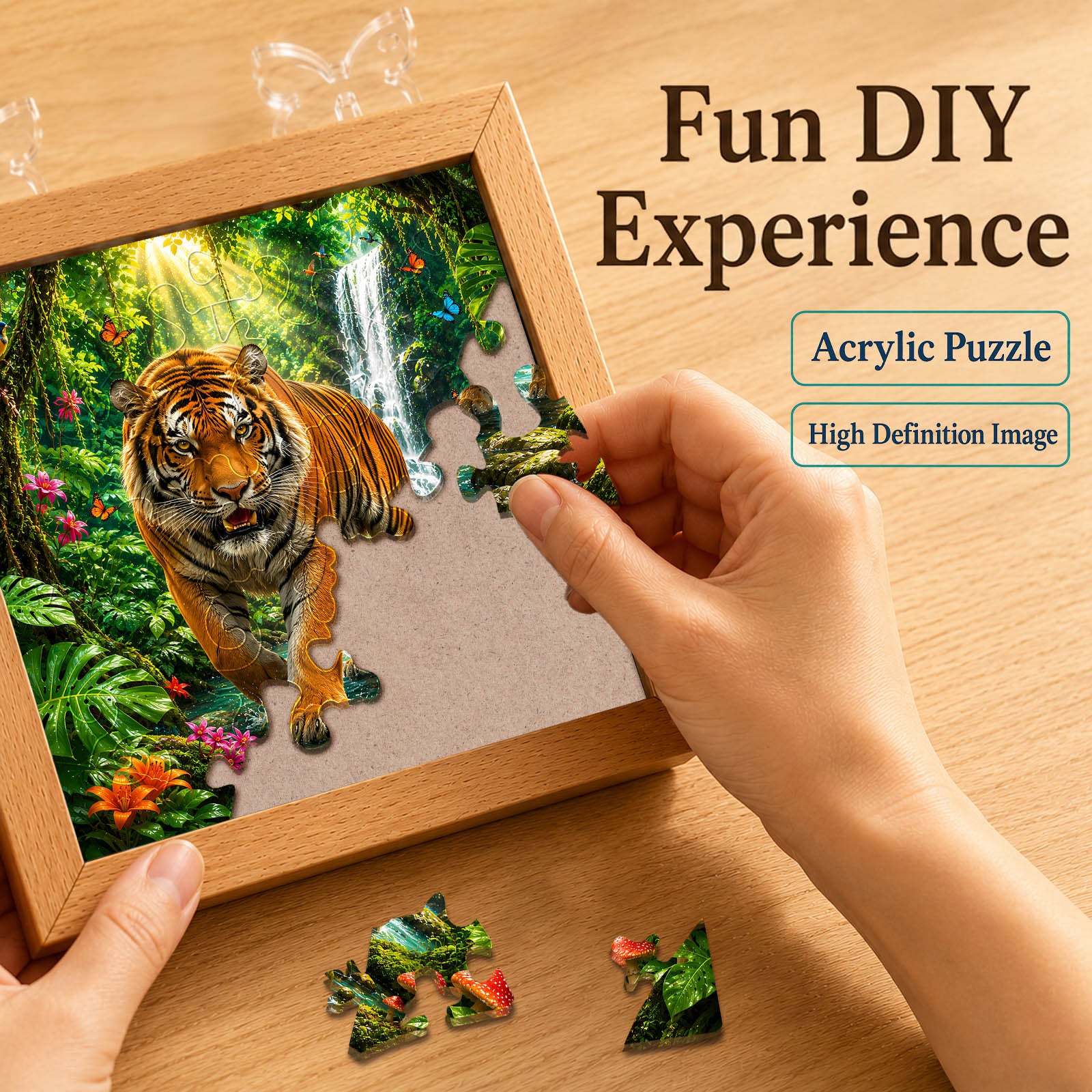 kaayee-night-light-jungle-tiger-king-puzzle-nachtlicht-holz image 2