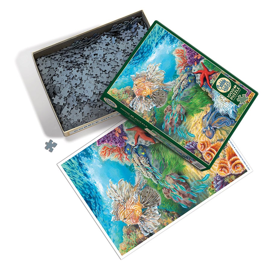 cobble-hill-1000-piece-reef-life-puzzle-1000-teile-meer image 3