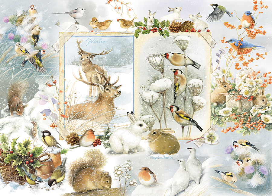 cobble-hill-nature-journal-winter-puzzle-1000-teile-v-gel image 2
