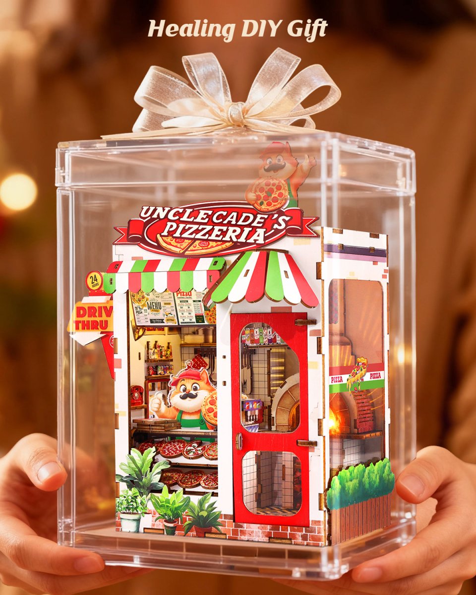 kaayee-uncle-cade-s-pizzeria-book-nook-kit-miniatur image 7
