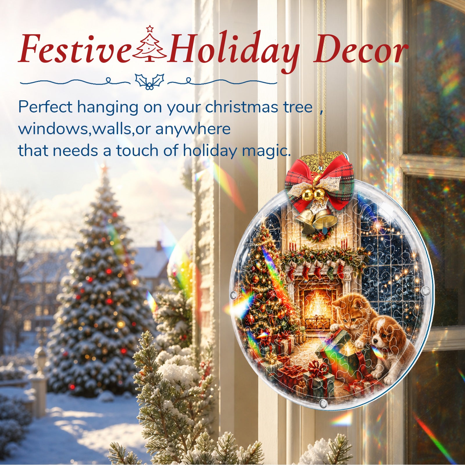 kaayee-christmas-by-the-fireplace-light-suncatcher-puzzle-mini-15-cm image 3