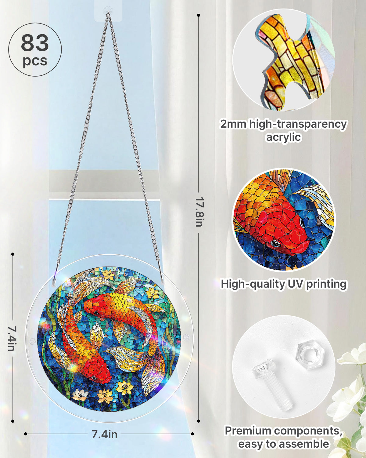 kaayee-suncatcher-puzzle-koi-dream-pond-fensterbild-small image 4