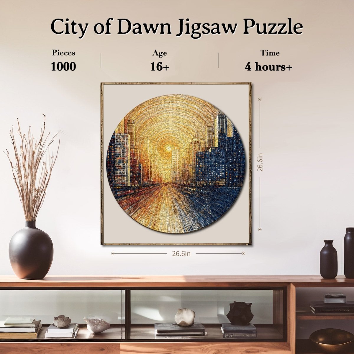 kaayee-cardboard-puzzle-city-of-dawn-1000-teile-standard image 4