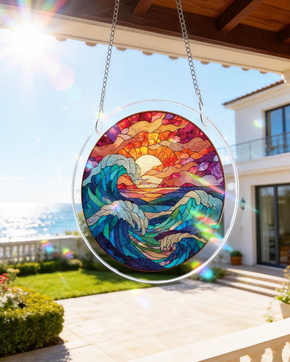 kaayee-suncatcher-puzzle-chasing-the-sun-sea-acrylpuzzle-meer image 4