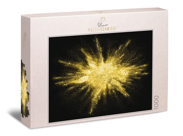 ulmer-puzzleschmiede-goldrausch-puzzle-1000-teile-gold image 1