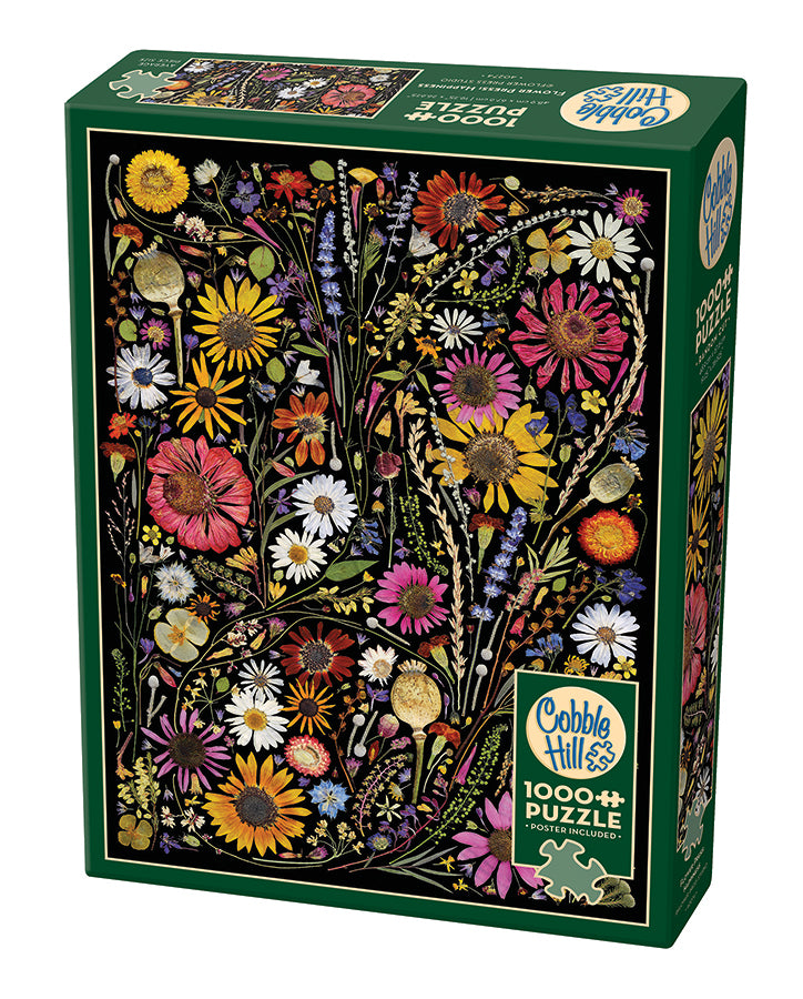 cobble-hill-1000-piece-flower-press-happiness-puzzle-1000-teile image 1