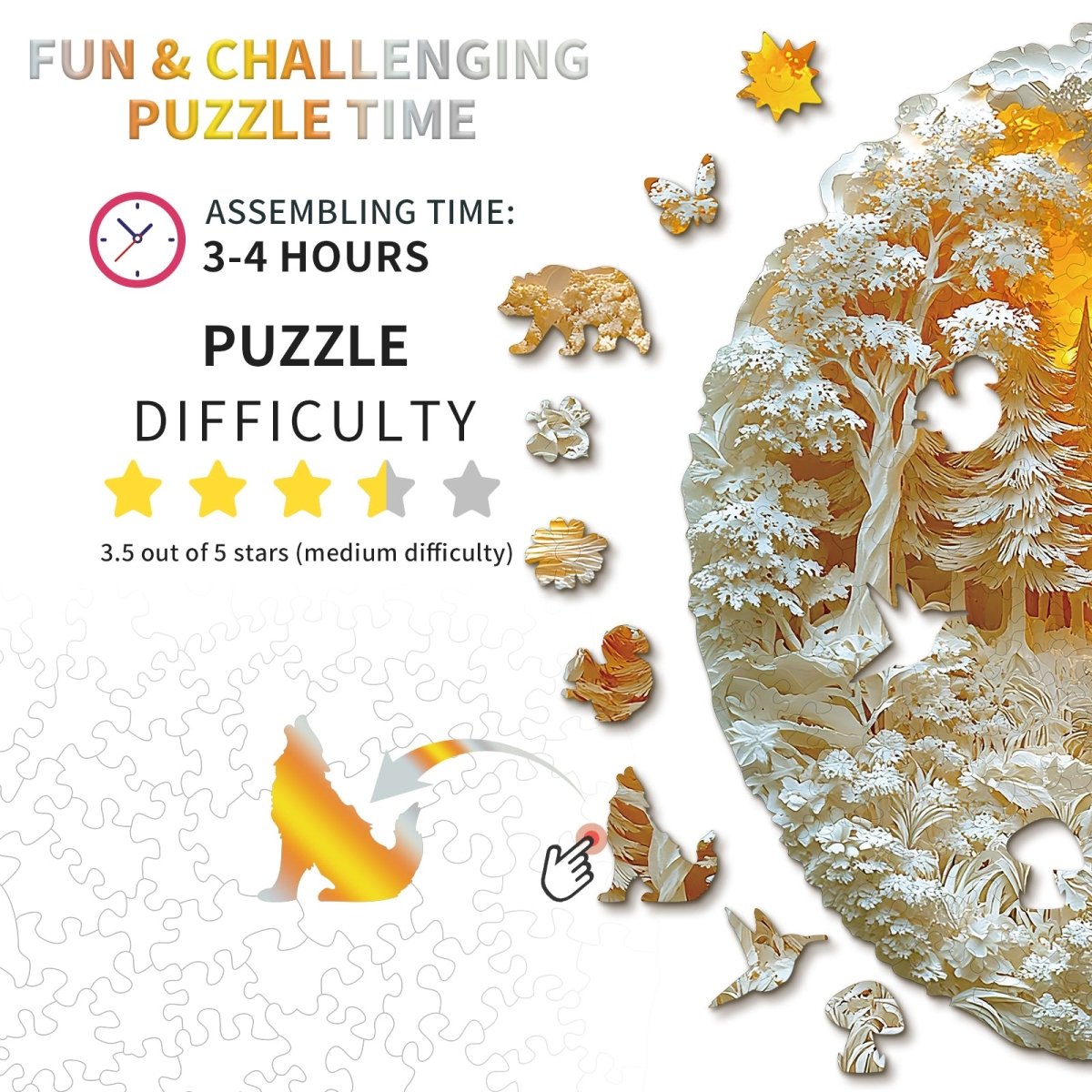 kaayee-mysterious-forest-holzpuzzle-medium-fan-favorite image 3