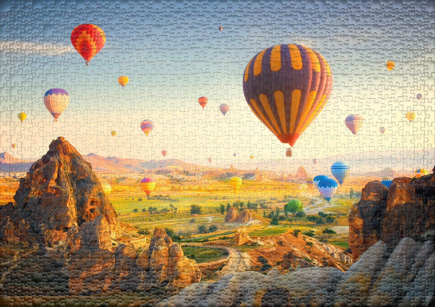 ulmer-puzzleschmiede-puzzle-1000-teile-m-rchenreise-ballons-kappadokien image 2