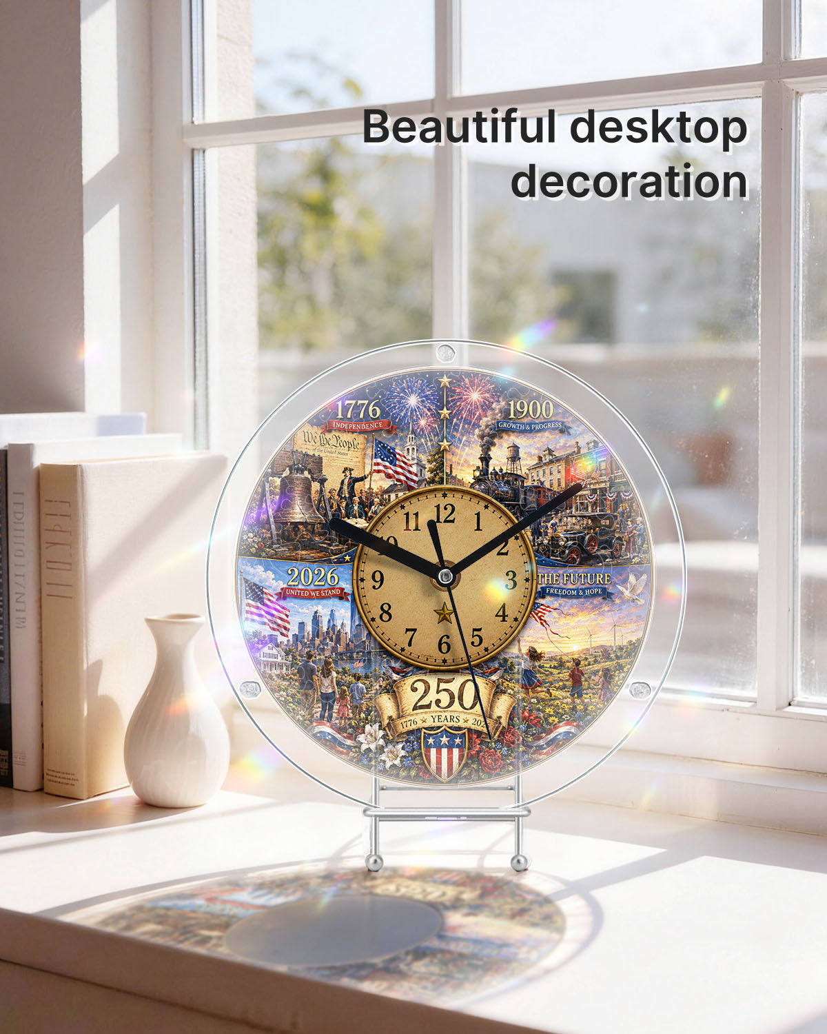 kaayee-clock-kit-evolution-of-history-puzzle-uhr-acryl-regular image 6