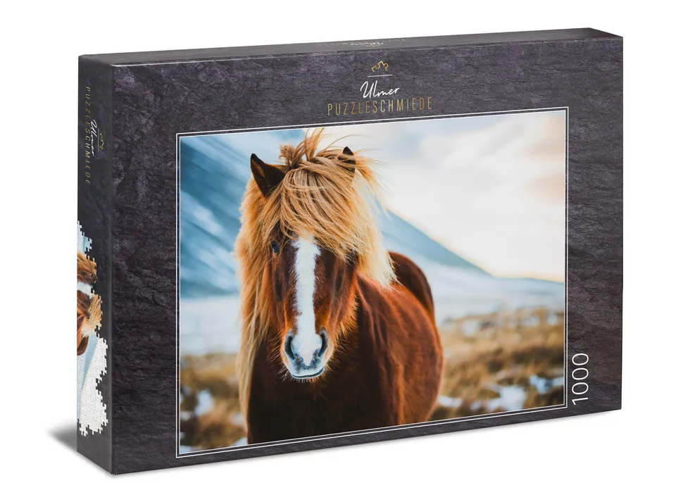 ulmer-puzzleschmiede-puzzle-1000-teile-fr-ulein-winterhaar-pferd image 1