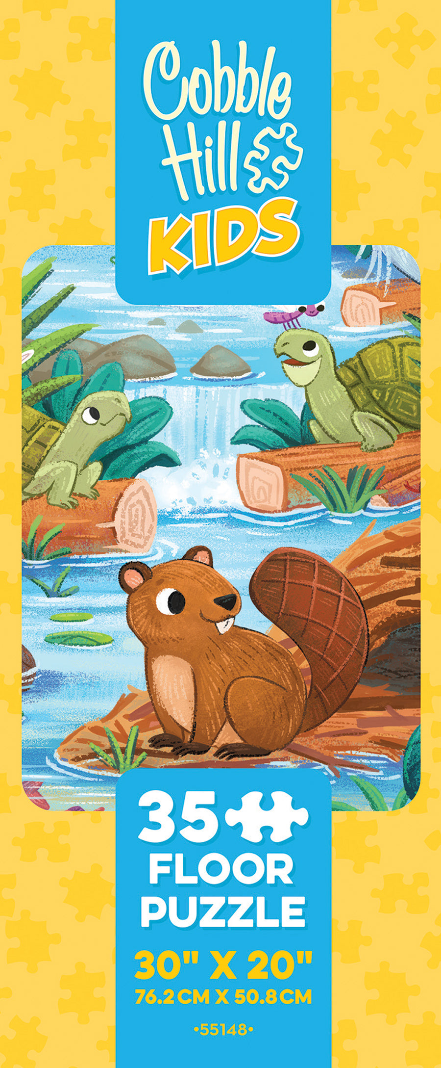 cobble-hill-floor-beaver-and-friends-bodenpuzzle-35-teile image 3
